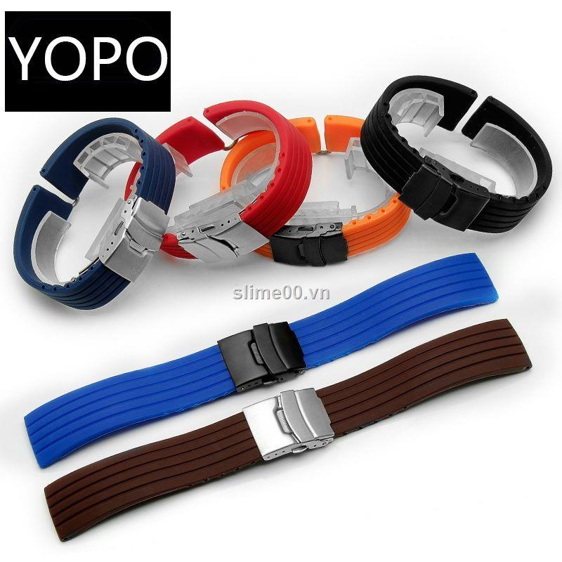 Dây đeo bằng silicon thay thế cho đồng hồ thông minh Helmsman Citizen