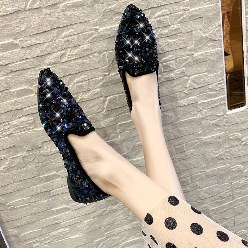 Giày lười đế bệt thời trang mùa xuân hàn quốc dành cho nữ | BigBuy360 - bigbuy360.vn