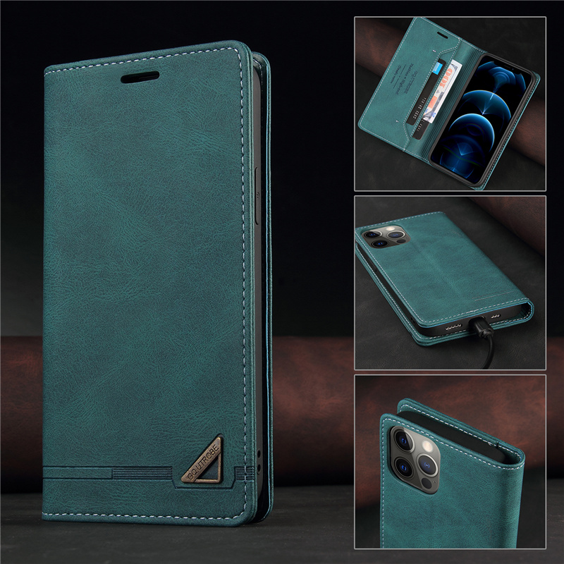 Luxury Frosted Flip Casing Samsung S9 S8 Plus Note 10 Pro Note 9 Note 8 M31S M31 Auto Magnetic Leather Case Card Slot Holder Soft Cover