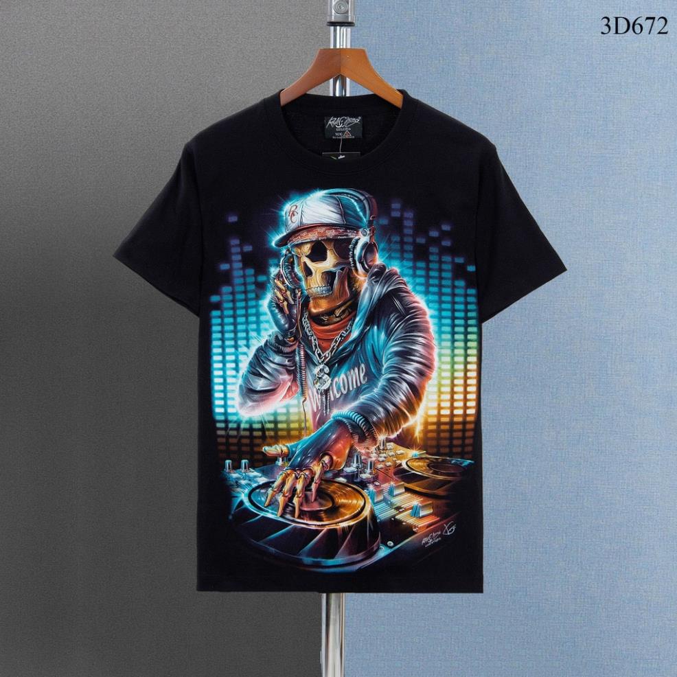Áo phông nam nữ, áo thun in 3D Thái Lan hình in cao cấp ảnh thật chất cotton - A3D672 si_1x
