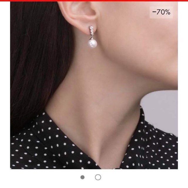 Khuyên tai nữ Sunlight bạc