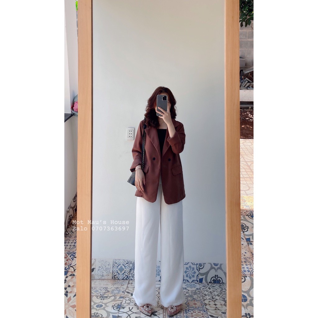 Áo vest Blazer túi nắp Hàn Quốc | BigBuy360 - bigbuy360.vn