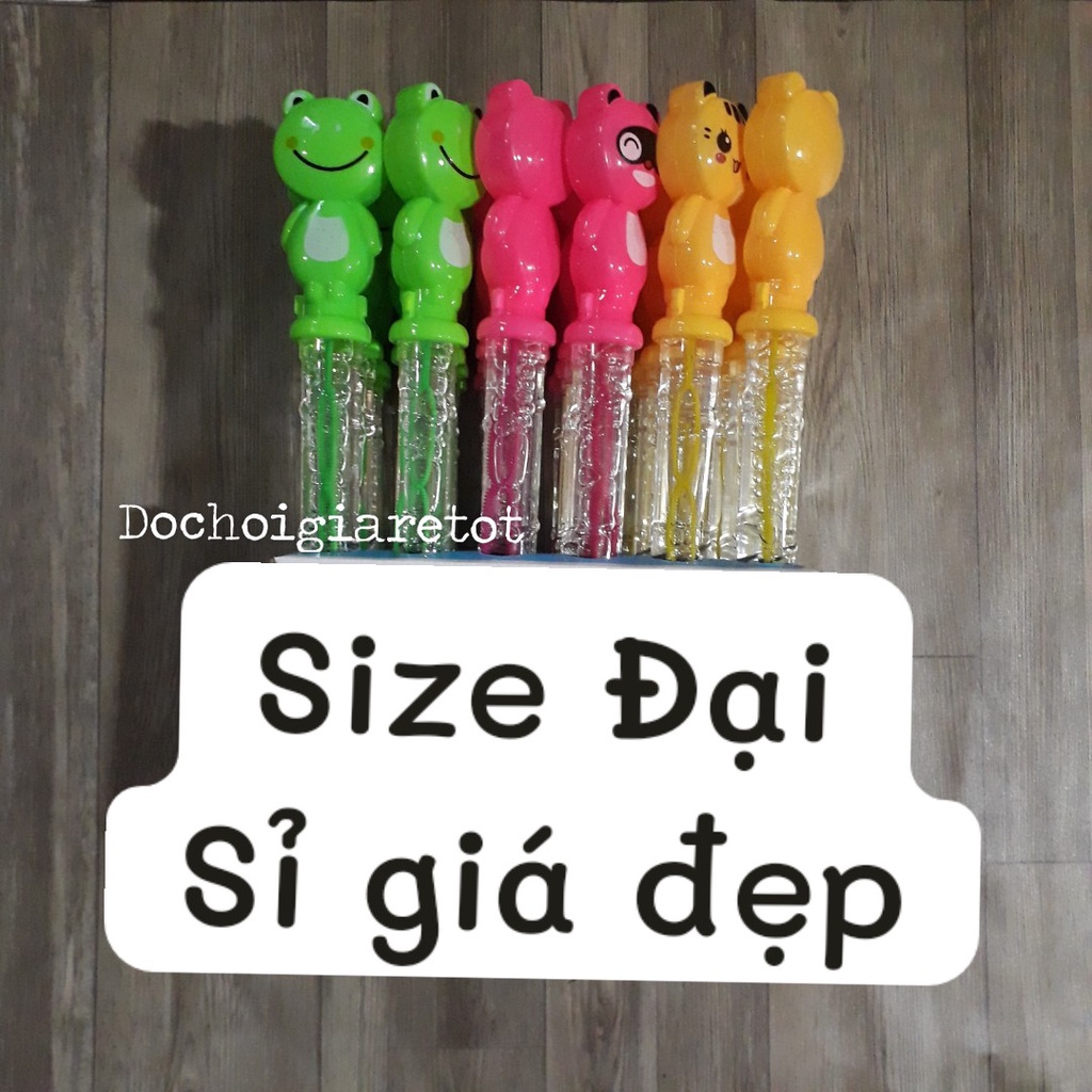 Đồ chơi cây thổi bong bóng xà phòng Chai xà bông bong bóng nước đồ chơi trẻ em