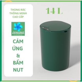 Thùng rác thông minh cảm ứng Promax X - 14L - Thùng rác nhựa cảm ứng tự động đóng mở, sang trọng bền đẹp