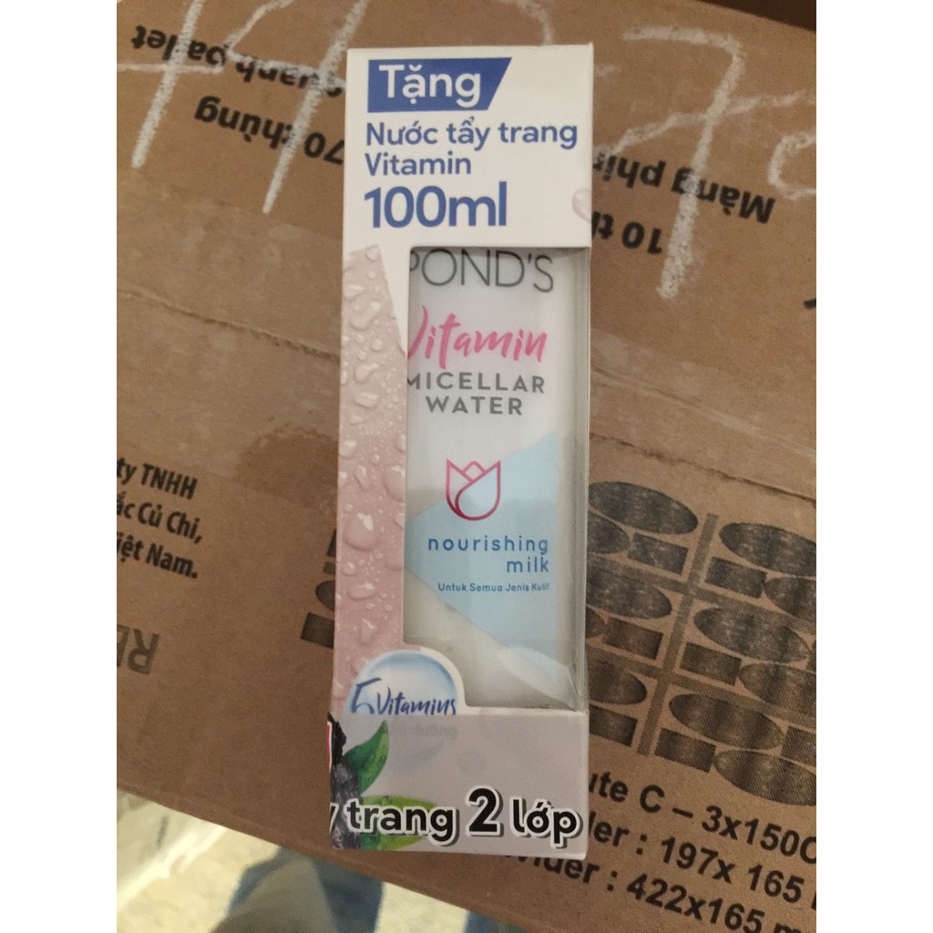 Nước tẩy trang Vitamin Pond's Micellar Water 100ml