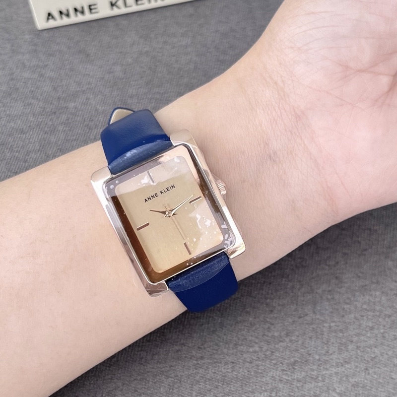 Đồng hồ ANNE KLEIN nữ model AK/2706RGNV dây da dáng cổ điển