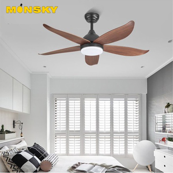 Quạt đèn MONSKY LED XATO 3 chế độ ánh sáng hiện đại trang trí nội thất