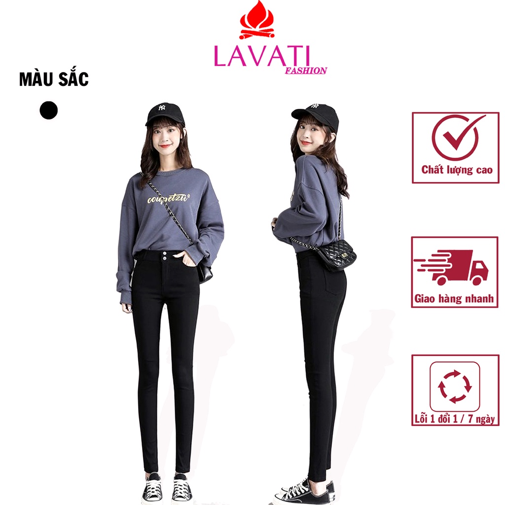 Quần bò giấy 2 khuy cạp cao Quần jean co giãn 4 chiều ( mã BJ140)