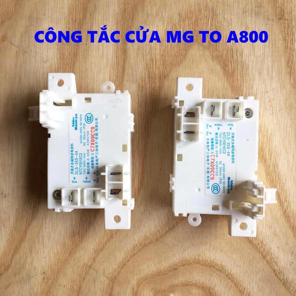 Công tắc cửa máy giặt Toshiba A800 - khóa cửa máy giặt Toshiba A800 bốn chân