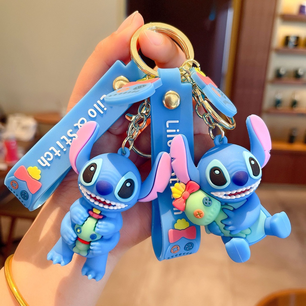 Móc Khóa Hình Nhân Vật Stitch Đáng Yêu