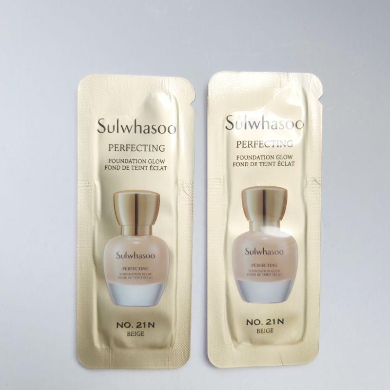 Kem Nền Che Khuyết Điểm Hoàn Hảo Sulwhasoo Perfecting Foundation Glow 1ml.