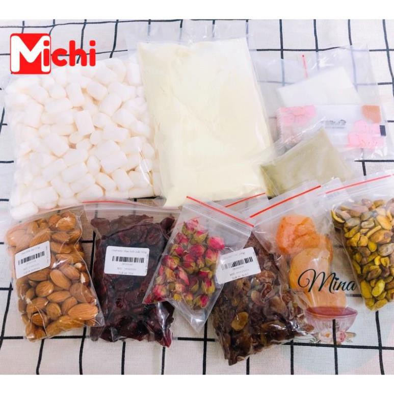 Set làm kẹo Nougat 850 Mix vị Michi