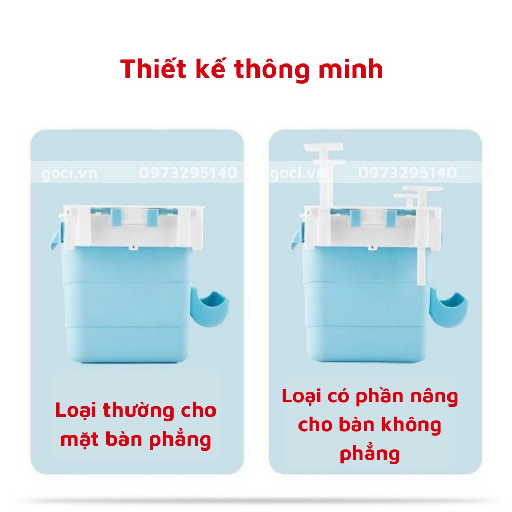 Ngăn kéo dưới bàn mini đa năng cho dân văn phòng tiện lợi thông minh