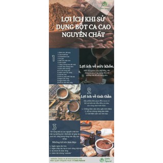 bột ca cao nguyên chất