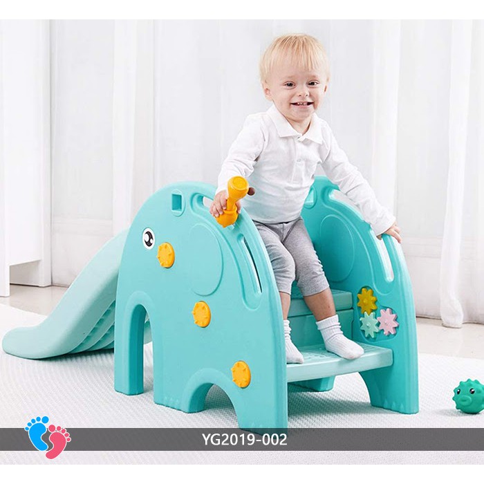 Cầu trượt tuột hình chú voi con cho bé BABY PLAZA YG2019-002