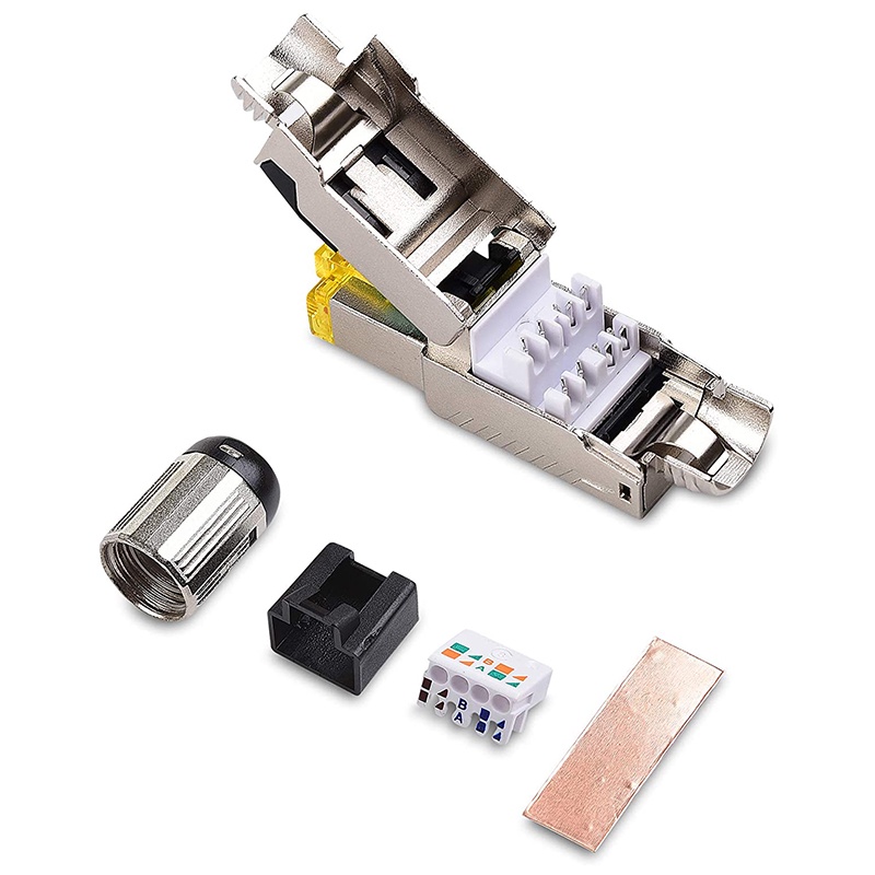 Set 6 Phích Cắm Cat8 Cat8 RJ45 Cat8 Chuyên Dụng Chất Lượng Cao