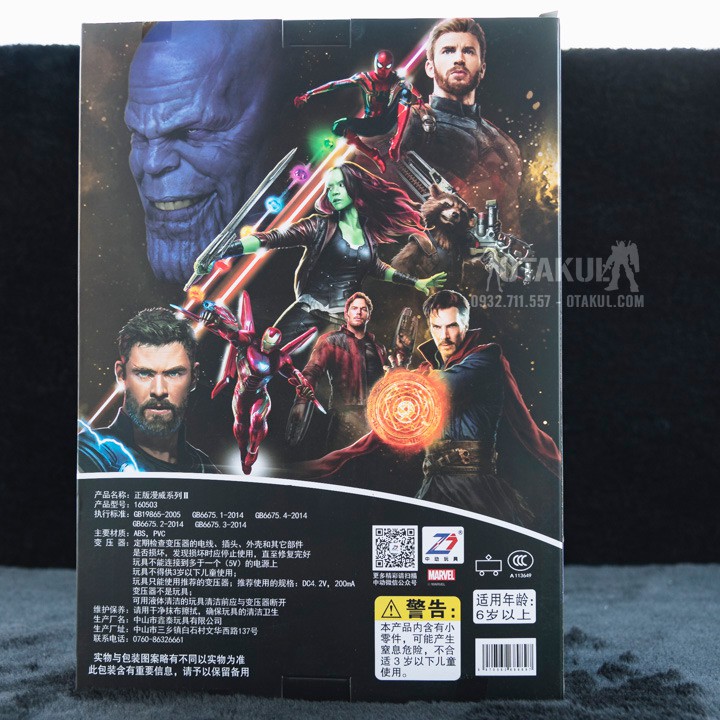 Mô Hình Spider Man - Avengers Infinity War Có LED