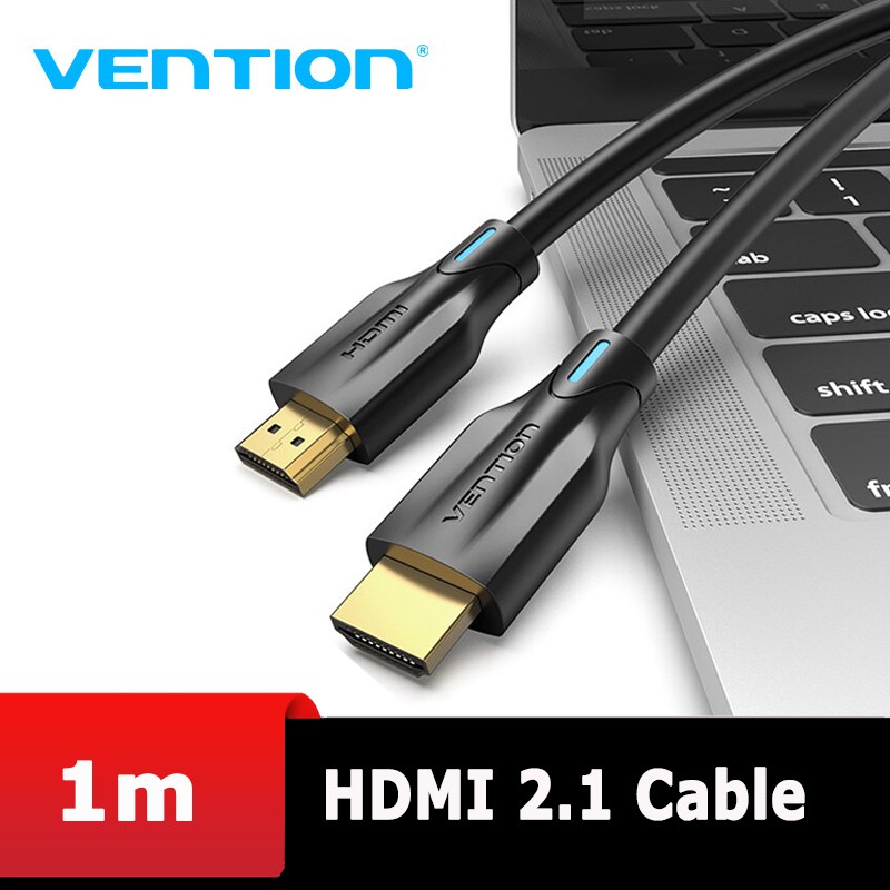 [Mã ELHACE giảm 4% đơn 300K] Cáp HDMI 2.1 Vention AANB hỗ trợ 8K/60Hz dài 1m-3m - BEN