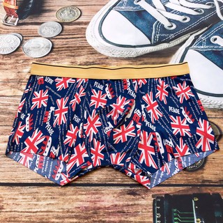Set 4 Quần Lót Nam Boxer Thun Lạnh (sịp đùi lụa đúc)