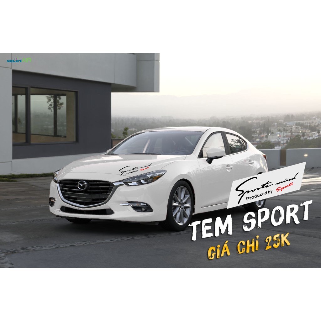 TEM DÁN SPORT MIND PRODUCED BY PHONG CÁCH THỂ THAO | BigBuy360 - bigbuy360.vn