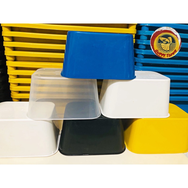 Khay Nhựa 7 Lít, Ép Cá, Nuôi Cá Con 30×22×16