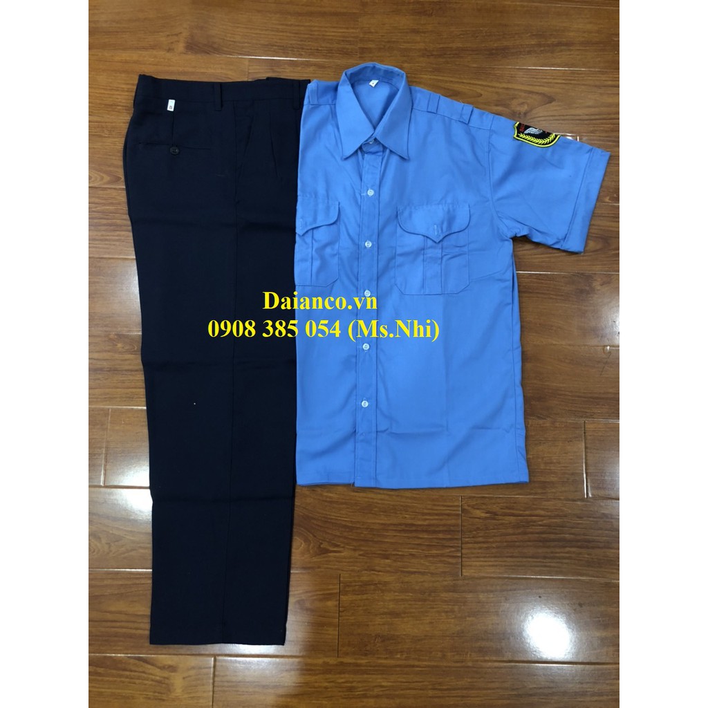 (Combo 2 món) Áo bảo về kèm quần bảo vệ vải si dày dặn, thoáng mát- Hình thật