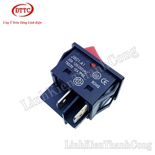 Bộ 2 Chiếc Công Tắc Máy Hàn 30A 250V Đỏ 4 Chân