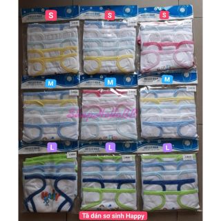 Tã dán sơ sinh happy hiệu hello b&b - size s m l