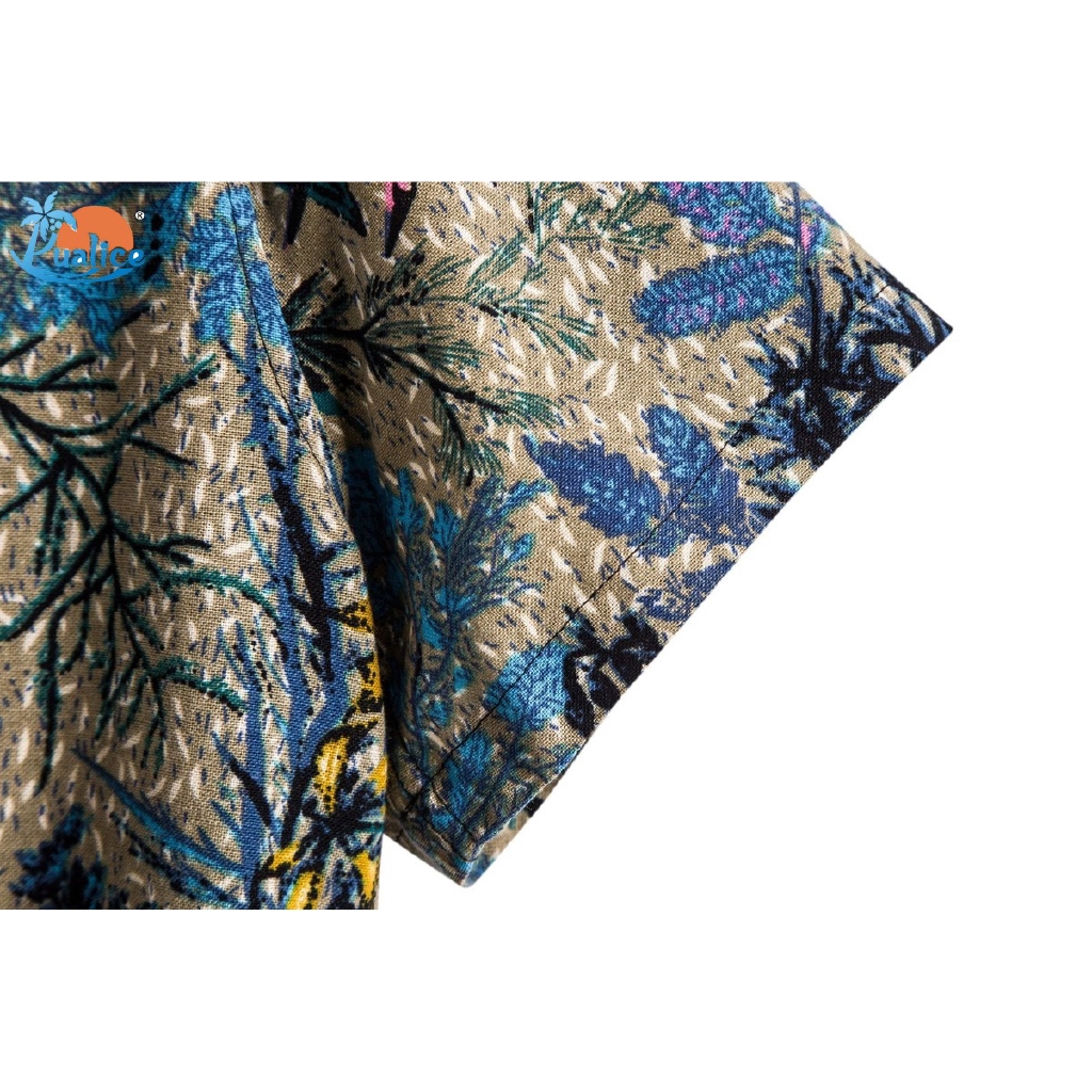 Men's spring and autumn digital printing long-sleeved shirt men's lapel shirt63 | BigBuy360 - bigbuy360.vn