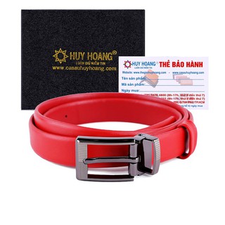 Thắt lưng nữ huy hoàng cỡ lớn màu đỏ-hf5106