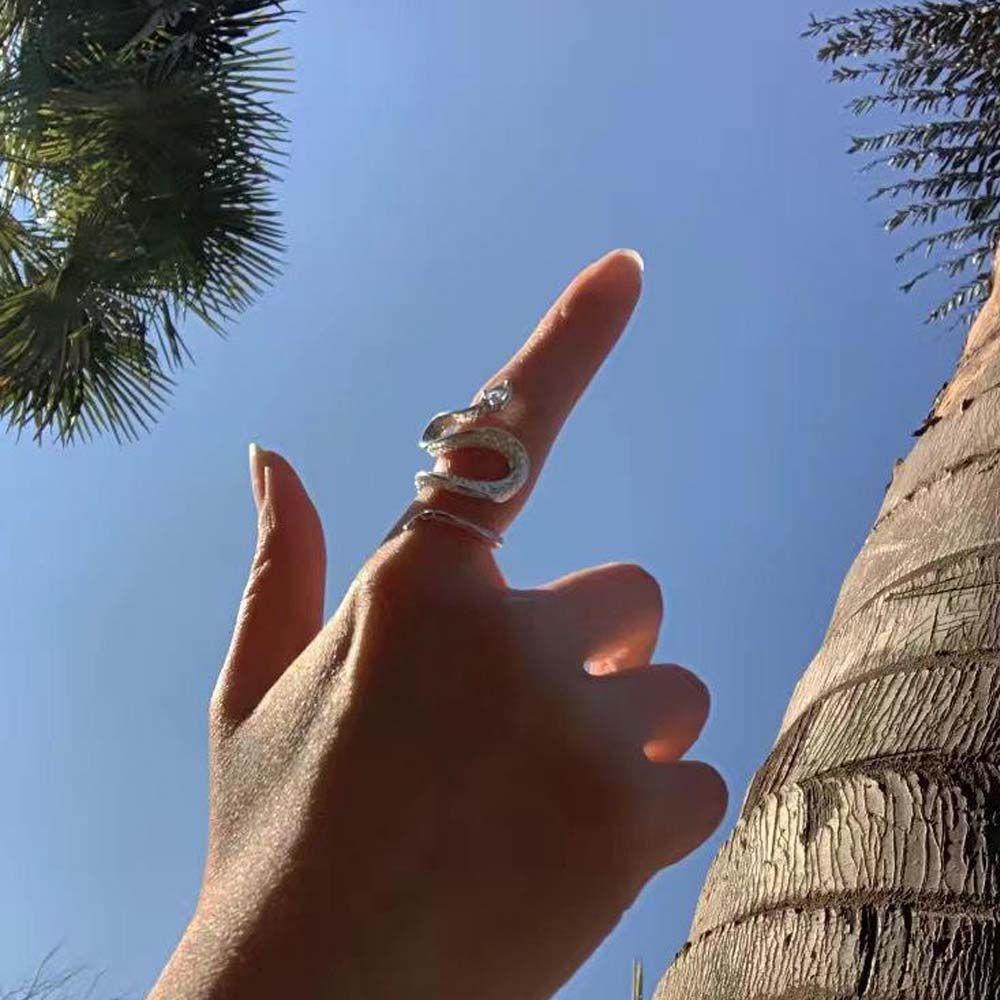 Nhẫn Hở Kiểu Dáng Vintage Cá Tính Cho Nữ|Nhẫn Thời Trang Hàn Quốc Xinh Xắn Dành Cho Nữ