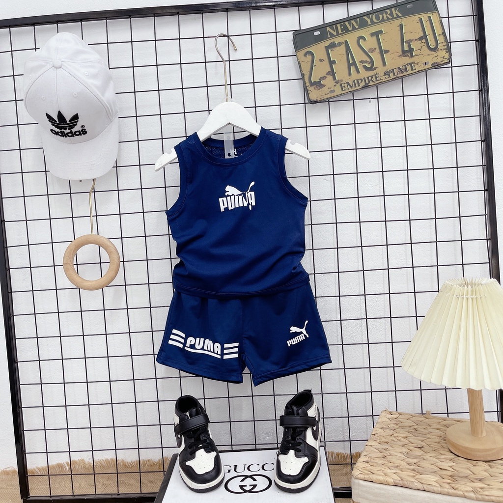 Đồ bộcho bé bộ ba nỗ thể thao sát lách chất liệu thông hơi mùa hè cho bé yêu từ 18_28kg shop VYVY kids