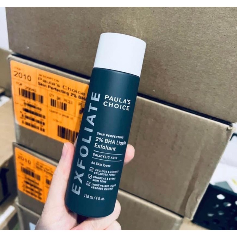 Tẩy tế bào chết PAULA'S CHOICE BHA LIQUID EXFOLIANT 118ml