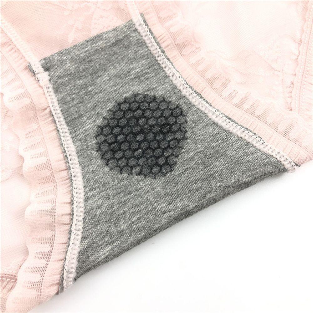 OCEANMAP Quần Lót Ren Lưng Thấp Thoáng Khí Thoải Mái Không Để Lại Dấu Vết Đáng Yêu Cho Nữ