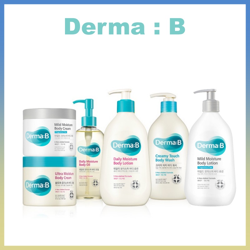 Sữa rửa mặt Derma B dưỡng ẩm cho da