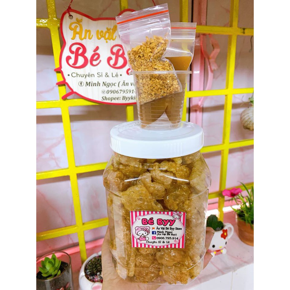 Da Heo Chấm Sốt Tỏi Mắm Me Hủ Lớn