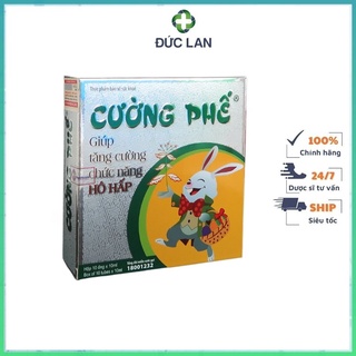 Cường phế - tăng cường chức năng hô hấp.