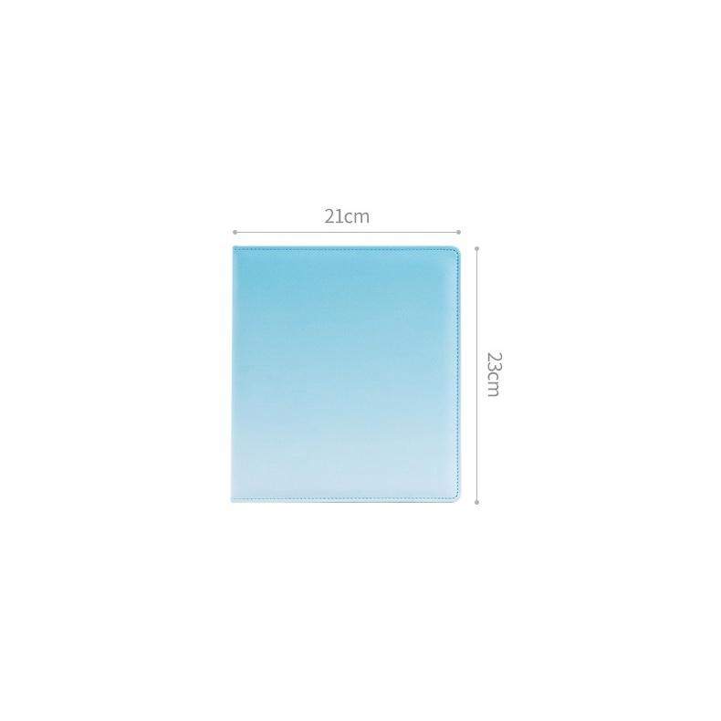 Binder A5 3 rings D màu ombre - Sổ lưu trữ ảnh album/Sổ lưu trữ bo góc