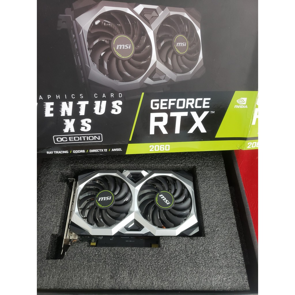 Card màn hình MSI RTX 2060 VENTUS XS OCV1