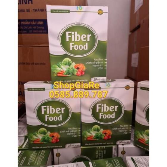 Fiber Food bổ sung chất sơ giảm tình trạng táo bón, bé bị tiêu chảy, đầy bụng, khó tiêu, rối loại hệ vi sinh