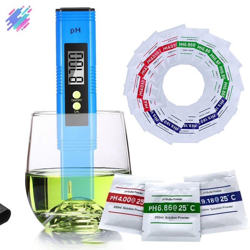 [Hàng mới về] Bộ 15 món dụng cụ kiểm tra độ pH cao cấp chuyên dụng