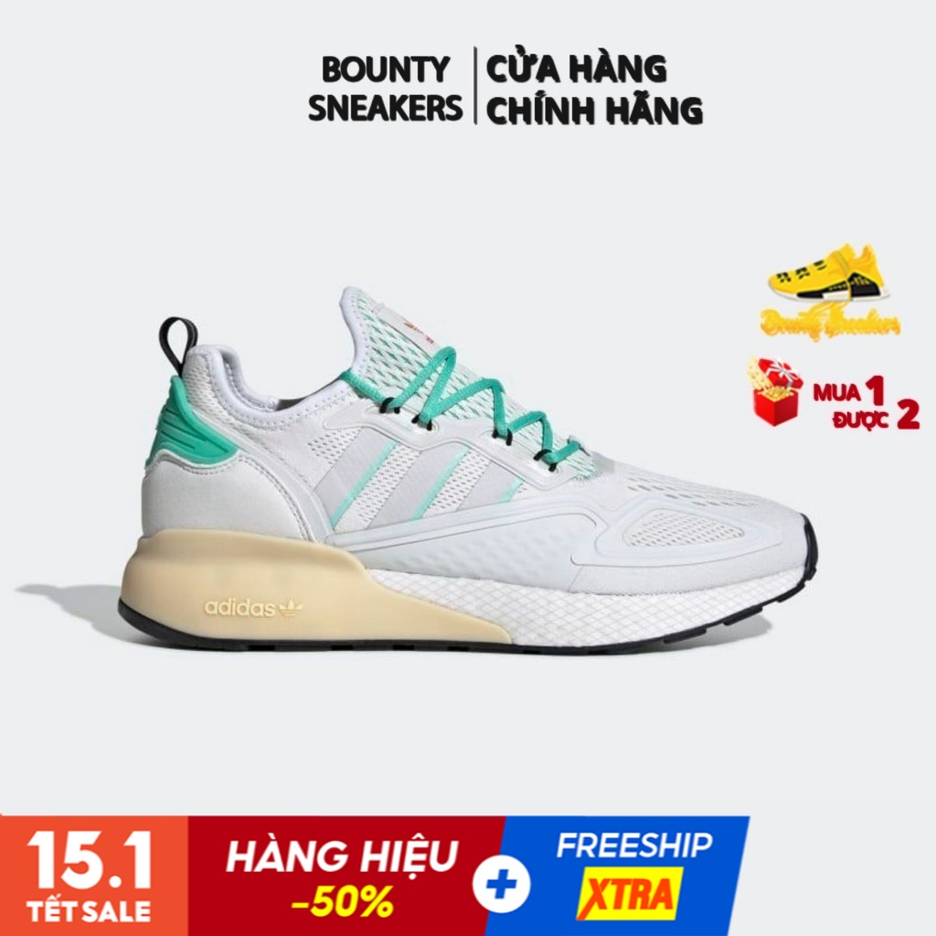 Giày ZX 2K Boost Nam &quot;Hi-Res Green&quot; FX4172 - Hàng Chính Hãng - Bounty Sneakers