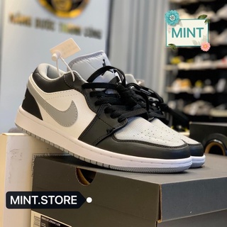 Giày Sneaker Đen xám cổ thấp