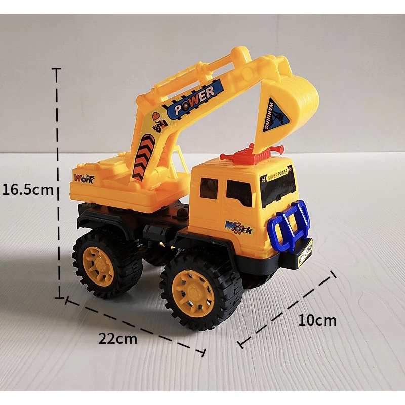 Đồ chơi mô hình xe công trình cần cẩu, xe xúc cho bé quà tặng cho bé trẻ em