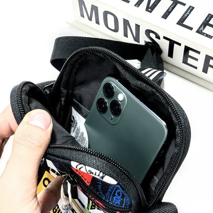 Túi đeo chéo nam đi chơi du lịch festival graphic siêu nhỏ gọn và tiện lợi BH trọn đời khóa kéo chống thấm tốt