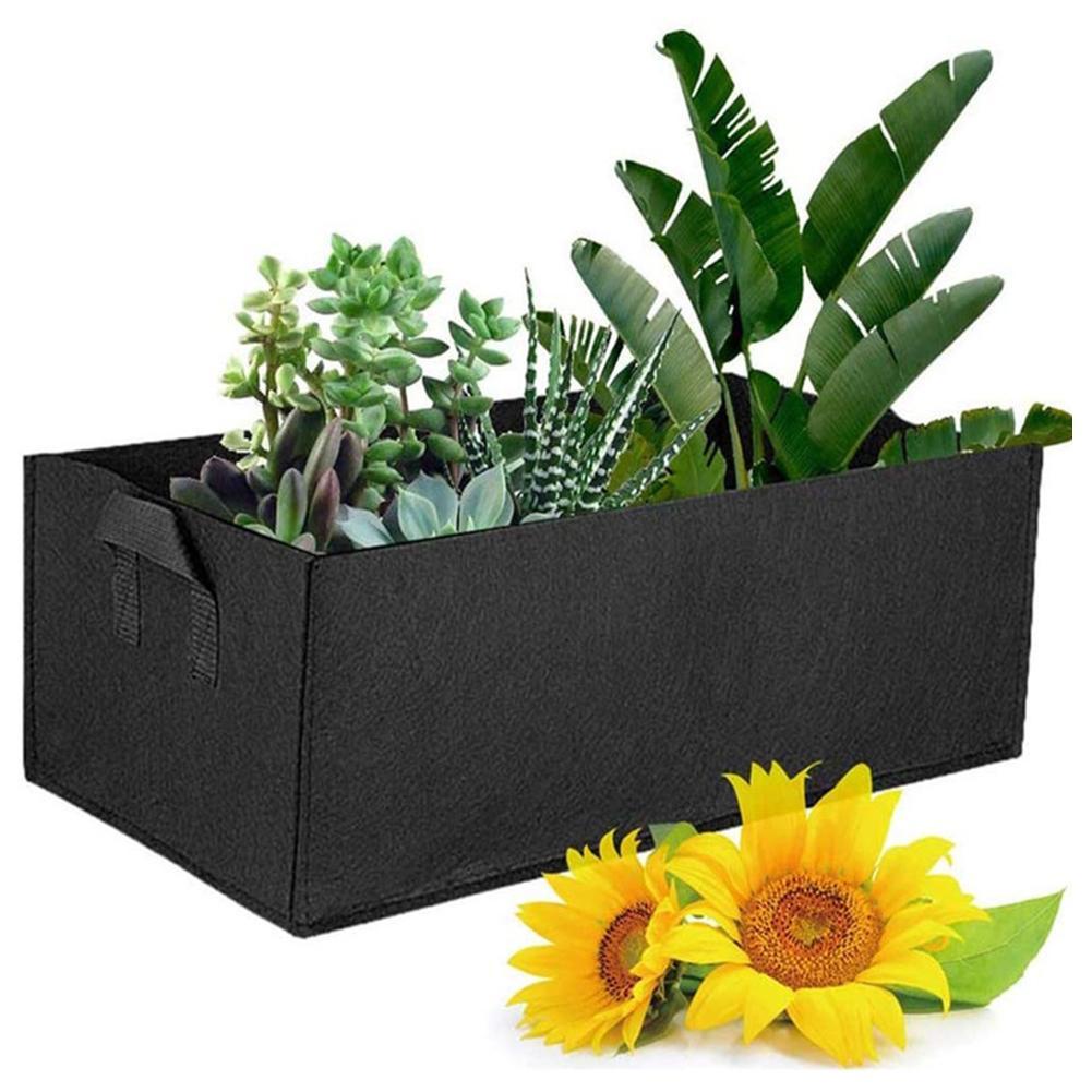 Túi Trồng Cây Hình Chữ Nhật Bằng Vải Không Dệt Z9Z2