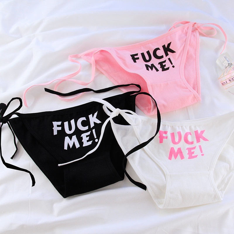 Quần Lót Cotton Buộc Cột Dây 2 Bên Hông F*U*C* K  Me Sexy Quần Chíp Nữ Rẻ Đẹp Loại 1 Mainia Shop | BigBuy360 - bigbuy360.vn