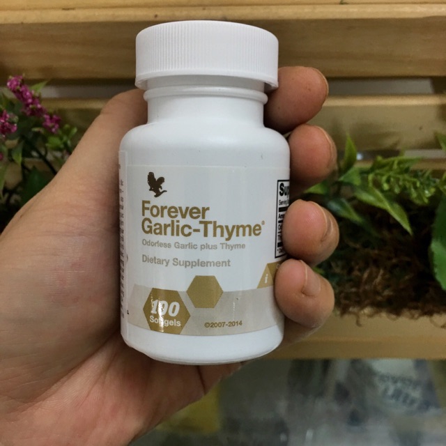 Viên tỏi Forever Galic-Thyme - Nhập khẩu Hoa Kỳ