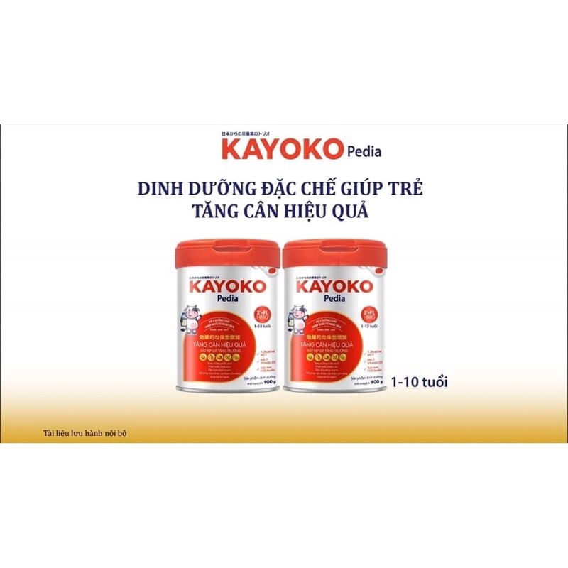 Sữa bột Kayoko Pedia công nghệ Nhật 900g