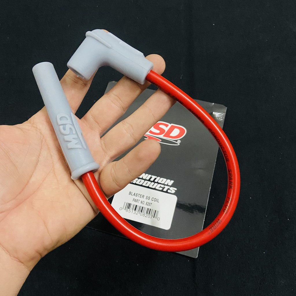 DÂY TĂNG ÁP XE MÁY CAO CẤP KIỂU MSD, NGK GẮN CÁC DÒNG XE MÁY HONDA YAMAHA